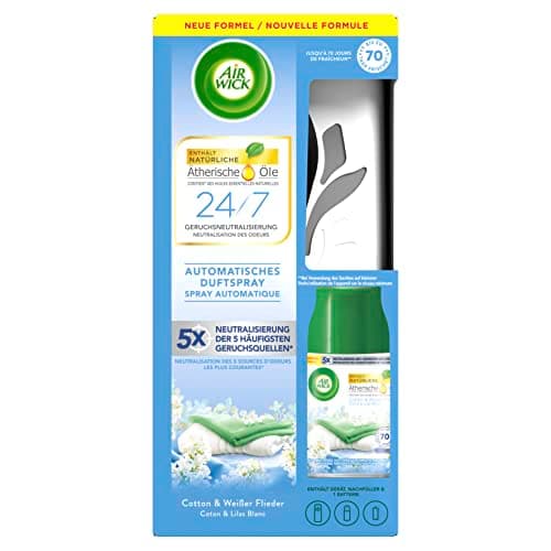 Image of Air Wick Freshmatic Max Starter Kit Cotton & White Lilac