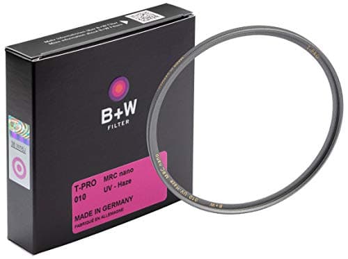 Image of B+W 010 UV Haze and Protection Filter T-Pro, Titanium Finish, MRC Nano, 16x Coated, Super Slim, Premium) 1097758 77, 77 mm