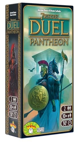Image of Repos Production | 7 Wonders Duel Pantheon Expansion | Board Game | Ages 10+ | 2 Players | 30 Minutes Playing Time