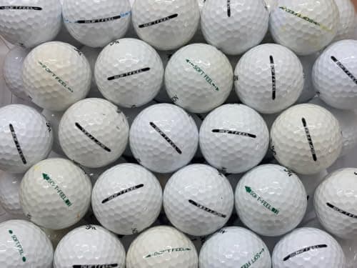 Image of pro lake balls 24 Srixon Soft Feel Golf Lake Balls Pearl/Grade A (used not new)