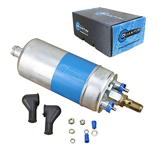 Image of QFS OEM Inline Fuel Pump Replacement for Mercedes-Benz Mercedes-Benz, Alfa Romeo, Audi, BMW, Ferrari, Fiat, Lancia, Peugeot, Volkswagen, Volvo, 1974-2002