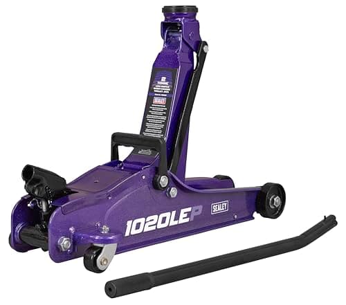 Image of Sealey Low Profile Short Chassis Trolley Jack 2 Tonne - Purple - 1020LEP