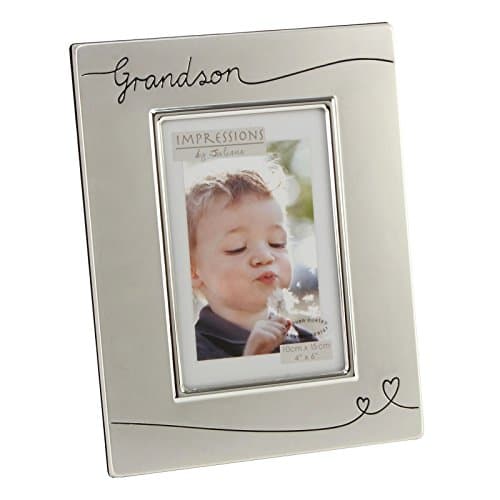 Image of Juliana Grandson Silver Plated Two Tone Photo Frame FS624