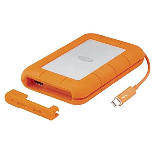 Image of LaCie Rugged SSD 500 GB Thunderbolt + USB 3.0, Portable, 2.5 inch External SSD for PC and Mac