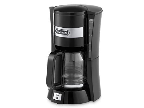 Image of Delonghi ICM15210 1.3 Litre 900 Watts Filter Coffee Maker 10-15 Cup Capacity, Black