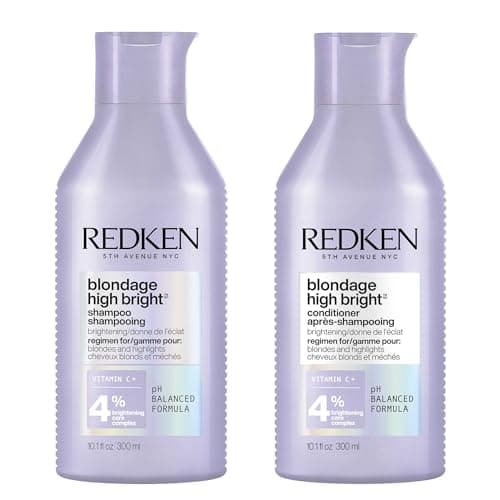 Image of Redken DUO Blondage High Bright Shampoo 300ml and Conditioner 300ml