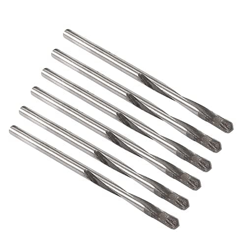 Image of sourcing map Cemented Carbide Twist Drill Bits 3mm Metal Drill Cutter for Stainless Steel Copper Aluminum Zinc Alloy Iron 6 Pcs