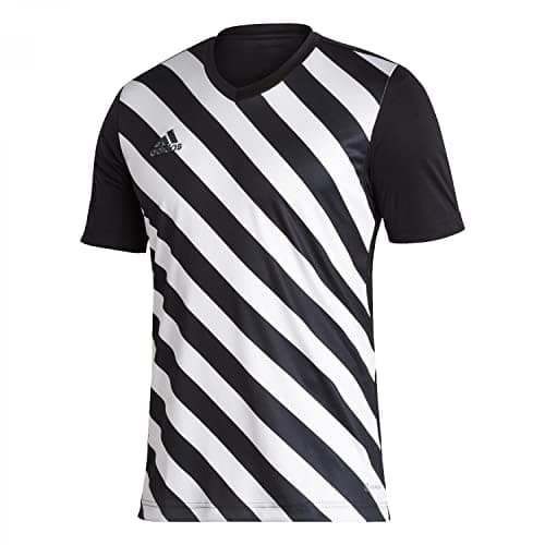 Image of adidas Men's Entrada 22 Jersey, Black/White, XS