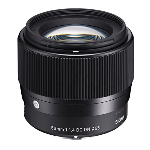 Image of Sigma 351965 56 mm F1.4 Dc Dn Contemporary Lens, Sony-E, Black