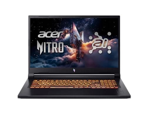 Image of Acer Nitro V 17 AI Gaming Laptop | AMD Ryzen 7 260 Processor | NVIDIA GeForce RTX 5060 Laptop GPU (572 AI Tops) | 17.3" FHD IPS 180Hz Display | 16GB DDR5 | 1TB Gen 4 SSD | Wi-Fi 6E | ANV17-41-R0FJ
