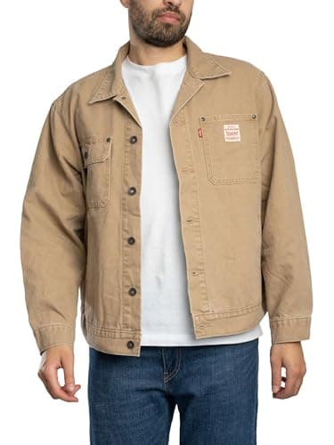 Image of Levi's Men's Sunrise Trucker Jacket, Tigers Eye, M