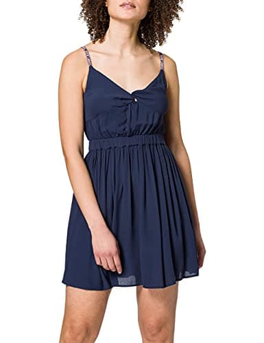 Image of Tommy Jeans Women's TJW Essential Strap Dress, Twilight Navy, XS