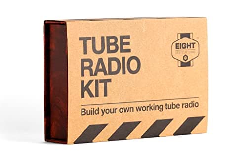 Image of EIGHT Innovation Build Your Own Tube Radio- construct your own piece of radio history with this unique kit, 13 cm x 19 cm x 4 cm