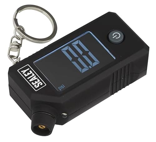 Image of Sealey TSTPG12 Digital Tyre Pressure & Tread Depth Gauge with LED