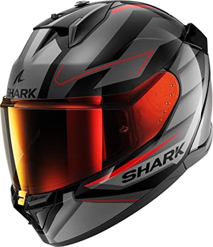 Image of SHARK, Full-Face Motorcycle Helmets D-Skwal 3 Sizler Black Anthracite Red KAR, XL