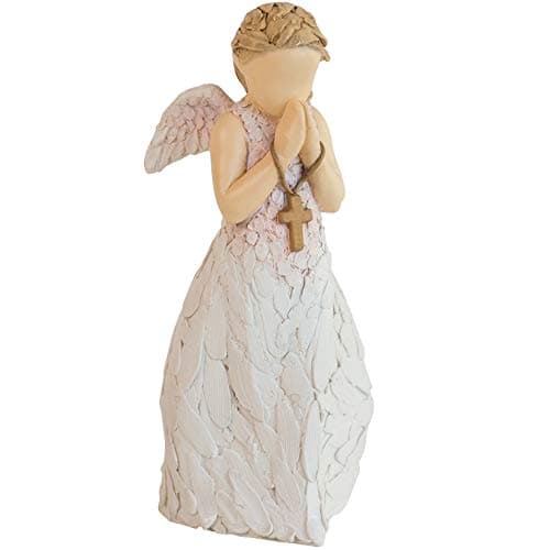 Image of More Than Words 9617 Angel of Strength Figurine