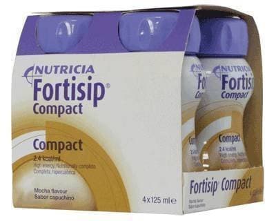 Image of FORTISIP COMPACT MOCHA FLAVOUR 4X125 ML - 4 by Nutricia