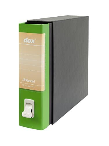 Image of Rexel DOX 2 - Cardboard folder, size L, green, Single unit