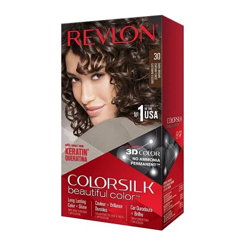 Image of REVLON PROFESSIONAL COLORSILK 30 Dark Brown Ammonia Free Permanent Haircolor