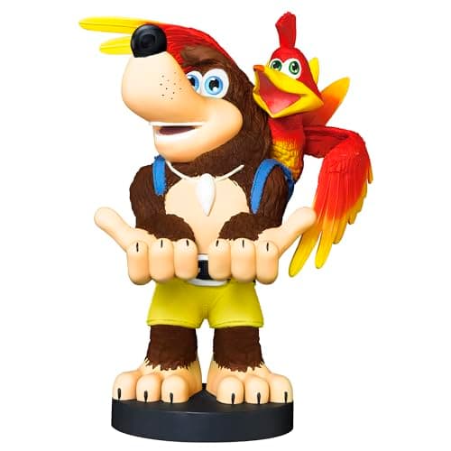 Image of Exquisite Gaming: Rare: Banjo-Kazooie - Original Mobile Phone & Gaming Controller Holder, Device Stand, Cable Guys, Licensed Figure Small