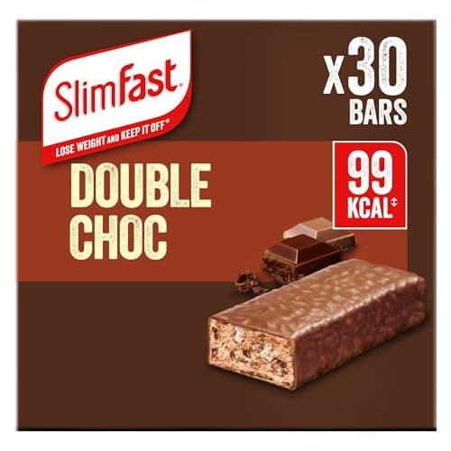 Image of SlimFast Double Choc Bar 6 x 25g