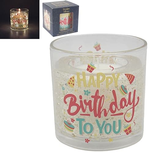 Image of Lesser & Pavey Desire Aroma LED Gel Candle Birthday | Scented Aromatherapy Candle with LED Glow | Long Burning Decorative Candle Gift for Her | Relaxing Home Fragrance & Elegant Home Decor Accessory