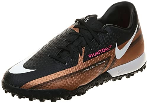 Image of NIKE DR5965-810 Phantom GT2 Academy TF Unisex Metallic Copper/Metallic Copper UK 10