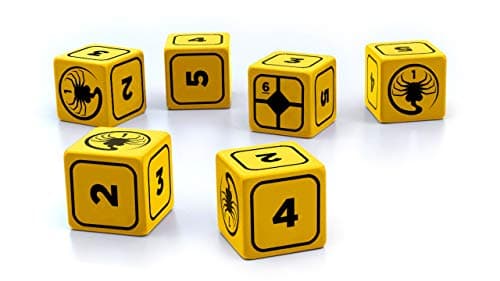 Image of Modiphius Entertainment Role Playing Game Alien RPG: Stress Dice Set