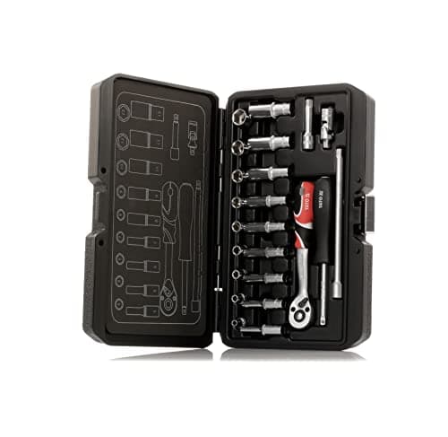Image of YATO YT-14451 - Socket Set 1/4 "23pcs