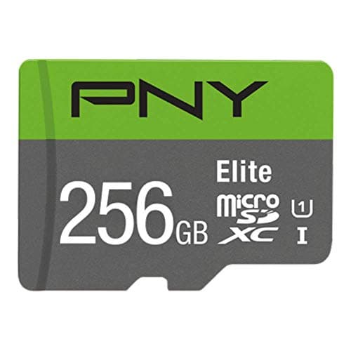 Image of PNY Elite microSDXC card 256GB Class 10 UHS-I U1 100MB/s A1 V10