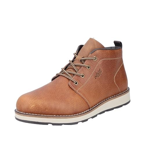 Image of Rieker Men's 30011 Lace-Up Boots, brown, 9 UK