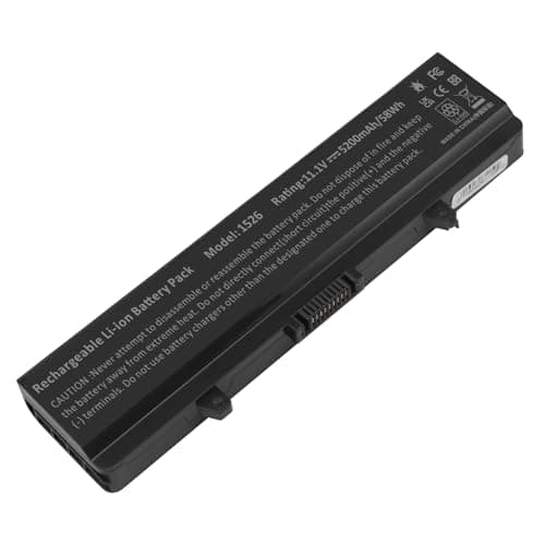 Image of ASUNCELL 11.1V/5200mAh Replacement Laptop Battery for Dell Inspiron 1525 1526 1545 1546 14 1440 17 1750, Dell Vostro 500 0C601H 0GW240 0RN873 0RU586 0X284G 0XR697 312-0633 312-0634 312-0763 GW240