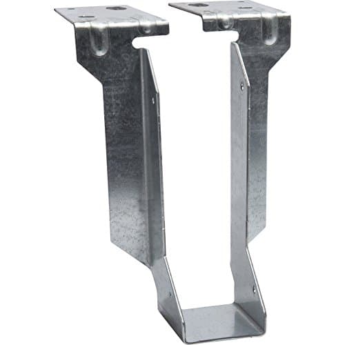 Image of BPC Fixings Single Piece Timber to Masonry Joist Hanger 4-Piece Set, 150 mm Length x 75 mm Width