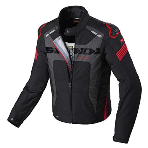 Image of SPIDI D206-021- M Warrior H2Out Jacket, Black/Red, Medium