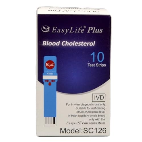 Image of EasyLife Cholesterol Test Strips (10 Pcs/vial)