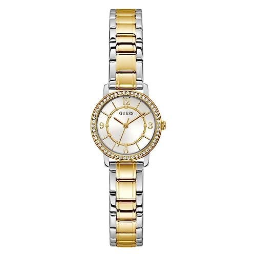Image of Guess Women Analog Quartz Watch with Stainless Steel Strap GW0468L4