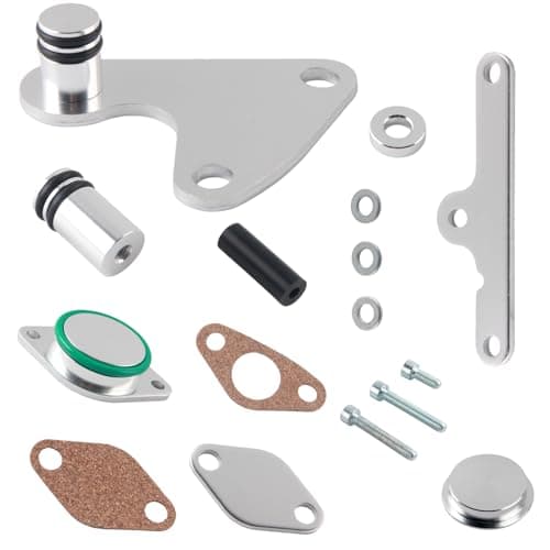 Image of Hugwish EGR Valve Kit for N47 N47S 2.0 Diesel Engines, EGR Coolant Seal Replacement Distance Compatible with E81, E87, E88, E82, E90, E91, E92, E93 (Including LCI), E60, E61 LCI, X1 E84 and X3 E83 LC