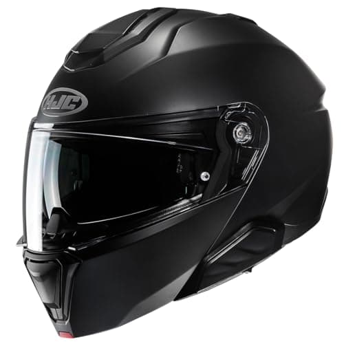 Image of HJC, Modular Motorcycle Helmet I91, Semi Matt Black L