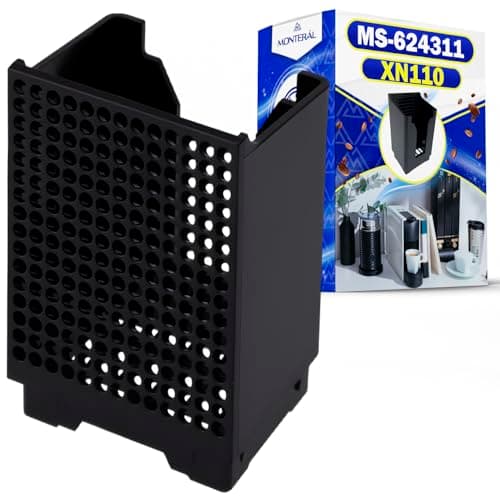 Image of Pod Container for Coffee Pod Machines the Original Code MS-624311 for Krups for Nespresso Essenza Mini XN110 - Warranty 10 Years - MONTERAL