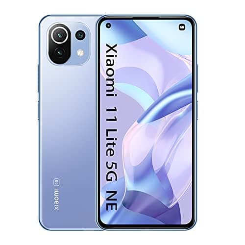 Image of Xiaomi 11 Lite 5G NE - Smartphone 128GB, 8GB RAM, Dual Sim, Bubblegum Blue