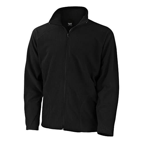 Image of Result Core, unisex micron fleece jacket - Black - XXXL