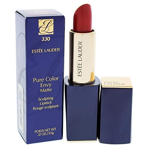 Image of Estée Lauder Pure Color Envy Matte Lipstick 33, Decisive Poppy, 3.5g