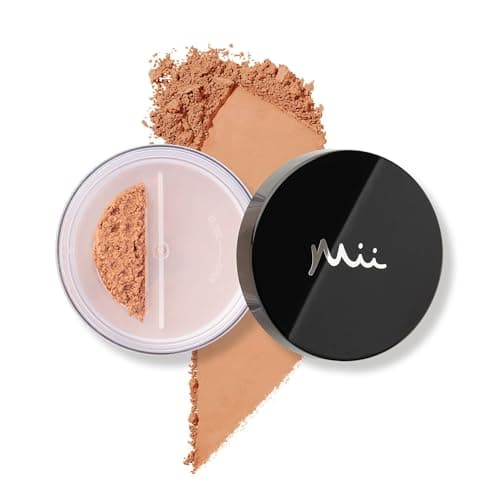 Image of Mii Cosmetics Irresistible Face Base | 100% Pure Mineral Foundation | Award-Winning Face Powder Foundation | Vegan Formula, SPF 30 | Buildable Coverage | Flawless Finish | Precious 10 | 8g