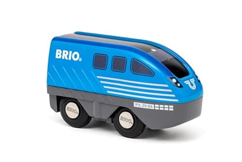 Image of BRIO World - Pull Back Train for Kids Age 3 Years and Up - Railway Accessories and Add Ons