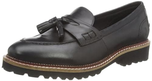 Image of Hush Puppies Women's Ginny Loafers, Black, 5