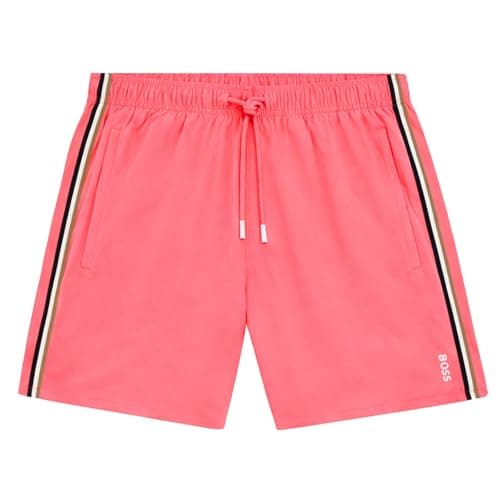 Image of BOSS Men's Iconic 10239741 01 Swim Shorts, Light/Pastel Pink 685, L