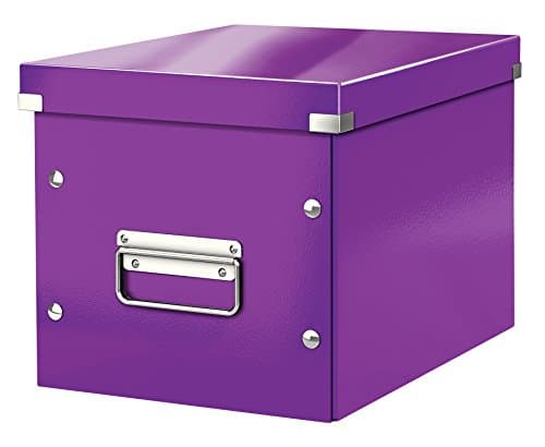 Image of Leitz Medium Storage Cube, Purple, Click and Store Range, 61090062