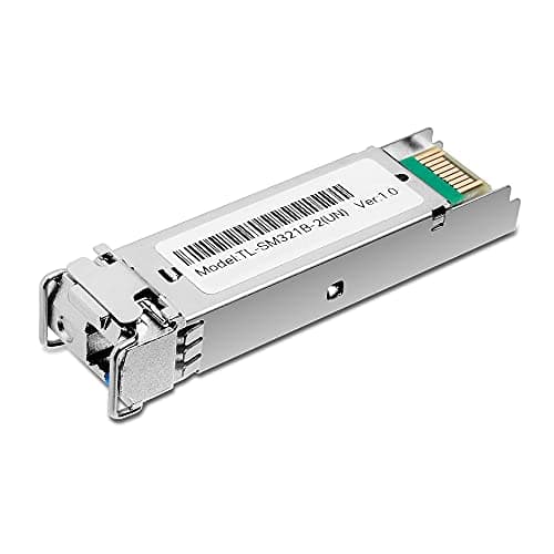 Image of TP-Link TL-SM321B-2 | 1000Base-BX WDM Bi-Directional Gigabit Single-Mode SFP Module | Plug and Play | LC Simplex Interface | Hot Pluggable | Up to 2km Distance | Support SFP-MSA & DDM