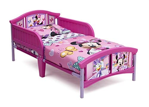 Image of Delta Children Plastic Toddler Bed, Disney Minnie Mouse by Delta Children