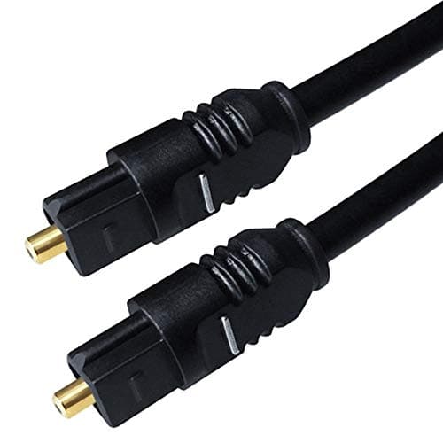 Image of HUANGTAOLI Digital Optical Audio Cable Toslink Male to Male 1m